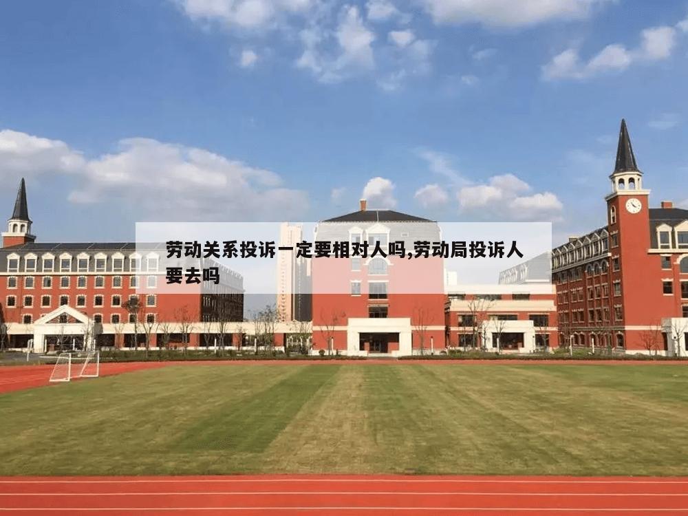 劳动关系投诉一定要相对人吗,劳动局投诉人要去吗